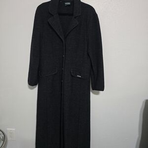 Elegant Black Trench Coat